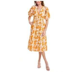 Ted Baker London Cinthy Floral Jacquard A-Line Dress